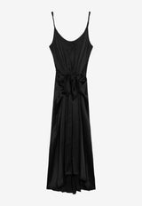 JW Anderson Knotted Silk Dress Black DR0503PG1897/S_JWAND-999
