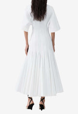 Jacquemus La Robe Moisson Midi Dress White