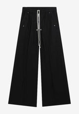Rick Owens DRKSHDW Geth Belas Wide-Leg Pants Black DU01F4378CR/S_DARKS-9