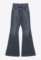 Rick Owens DRKSHDW Faded Flared Jeans Gray DU02E7365DGY/R_DARKS-58