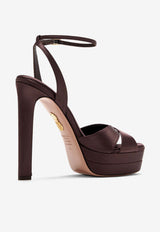 Divine 130 Satin Platform Sandals