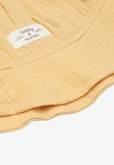 Teddy & Minou Babies Logo Patch Hat Yellow E25AC029C0070CO/Q_TEDDY-241
