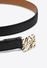 Loewe Anagram Leather Belt Black E821Z15X02LE/S_LOEW-1206