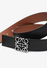 Loewe Reversible Anagram Belt Black E821Z20X02LE/S_LOEW-1555