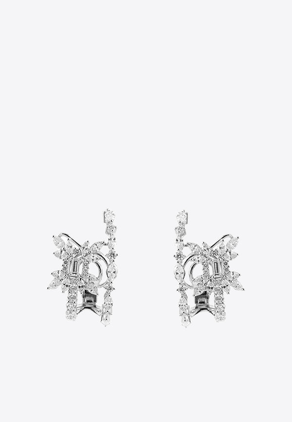 Yeprem Y-Not Diamond Earrings in 18-karat White Gold EA2444.1