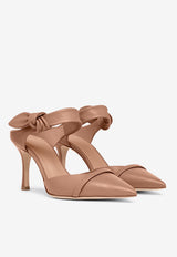 Malone Souliers Eartha 80 Nappa Leather Mules EARTHA 80-2 BLUSH