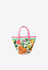 Dolce & Gabbana Kids Girls Printed Tote Bag EB0054 AD280 HV5AN Multicolor