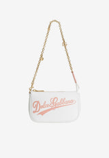 Dolce & Gabbana Kids Girls DG Candy Calfskin Crossbody Bag White EB0268 AB296 HA9LF