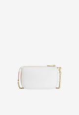 Dolce & Gabbana Kids Girls DG Candy Calfskin Crossbody Bag White EB0268 AB296 HA9LF