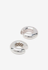 éliou Devon Hoop Earrings Silver EHDEV070MET/R_ELIOU-041