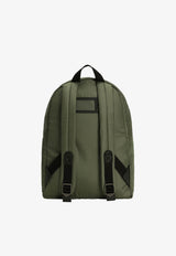 Dolce & Gabbana Kids Boys DG Logo Rubber Patch Backpack Green EM0074 AM224 80560