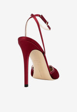 Andrea Wazen Emma 105 Tulle Pumps Bordeaux EMM105TSBOR-PS26_BORDEAUX