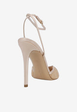 Andrea Wazen Emma 105 Tulle Pumps Nude EMM105TSNUD-PS26_NUDE