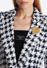 Balmain PB Rhinestone Embellished Brooch Gold EN1XM462MBES_GOLD