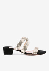 Escencia 35 Leather Mules