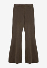 Entire Studios Flared Track Pants Green ES2303CO/P_ENTST-MI