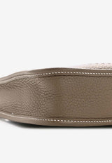 Evelyne TPM Amazone in Etoupe Taurillon Clemence with Palladium Hardware