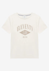 Eleventy Boys Club Milano T-shirt Ivory EY8P11-Z3733_IVORY