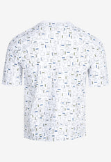 Etriers Elastiques Print T-shirt