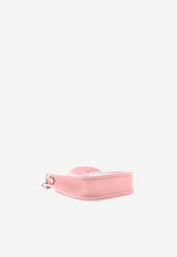 Hermès Mini Evelyne 16 in Rose Sakura Clemence Leather with Palladium Hardware
