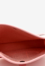 Hermès Mini Evelyne 16 in Rose Sakura Clemence Leather with Palladium Hardware