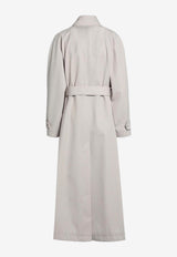 Dolce & Gabbana Belted Trench Coat Beige F0W3STHUMVM/Q_DOLCE-M0299