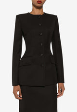 Dolce & Gabbana Wool-Blend Tailored Jacket F26W2T HUMF2 N0000