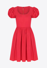 Dolce & Gabbana Sicilian Patchwork Flared Mini Dress Multicolor F6N0DT FU5GK R0156