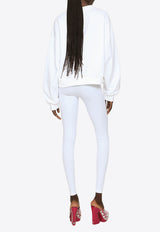Dolce & Gabbana DG Logo Patch Sweatshirt White F9Q92Z GDBVW S8400