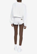 Dolce & Gabbana Logo-Embroidered Pullover Sweatshirt F9R55Z GDB7B W0800