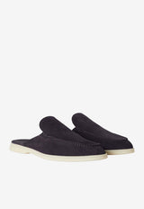 Babouche Walk Loafers in Suede Leather