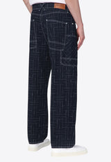 Kenzo Waves Cargo Jeans Blue FF65DP4086V1DE/R_KENZO-DM