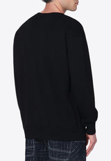 Kenzo Boke Flower Wool Sweater Black FF65PU7593LBWO/R_KENZO-99J