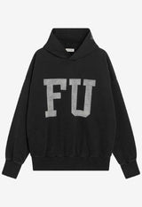 Fear Of God FU Vintage-Effect Hooded Sweatshirt Black FG25FW12-12104BHF/R_FEARG-001