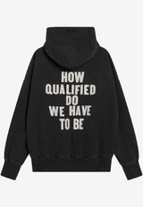 Fear Of God FU Vintage-Effect Hooded Sweatshirt Black FG25FW12-12104BHF/R_FEARG-001