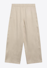 Max Mara Filovia Silk-Blend Pants Beige FILOVIACO/R_MAXM-003