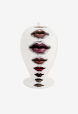 Fornasetti Rossetti Iconic Lips Ceramic Vase White FOR-10541