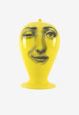 Fornasetti Antipatico Giallo Vase Yellow FOR-10563