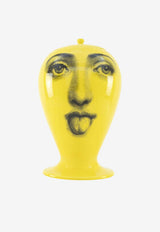 Fornasetti Antipatico Giallo Vase Yellow FOR-10563