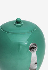 Fornasetti Chiave Serratura Vase Green FOR-10568