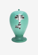 Fornasetti Chiave Serratura Vase Green FOR-10568