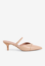 Malone Souliers Frankie 45 Leather Mules FRANKIE 45-31 BUFF/BUFF