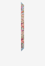 Dolce & Gabbana Small Flower Bouquet Print Silk Bandeau Multicolor FS215A GDDLG HF5XK