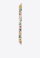 Dolce & Gabbana Floral Print Twill Headscarf Multicolor FS215A GDCUT HH5JC