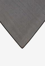 Dolce & Gabbana Chiffon Veil Scarf FS281A FU1AT N0000 Black