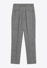 Dolce & Gabbana Wool-Blend Tailored Pants Gray FTAM2TFMBAR/R_DOLCE-S8030
