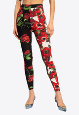 Dolce & Gabbana Floral Print Leggings Multicolor FTB1IT GDX81 S9000