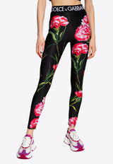 Dolce & Gabbana Floral Print Leggings Multicolor FTB5TT FPG9U HN3QF