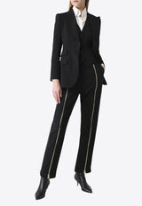 Dolce & Gabbana Straight-Leg Zip Pants Black FTB9YT FUBAJ N0000
