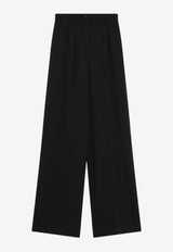 Dolce & Gabbana Wool-Blend High-Rise Pants Black FTBM0TGDC7Q/R_DOLCE-N0000